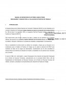 MANUAL DE DEFINICION DE FACTORES, SUBFACTORES