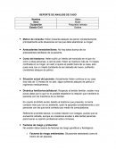 Analisis de caso de Agorafobia