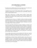 Los Valores Éticos y La Sociedad