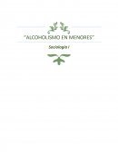 Alcoholismo en menores