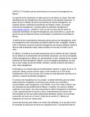 Consumo de transgénicos en México