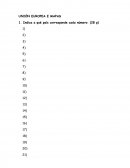 UNIÓN EUROPEA E MAPAS