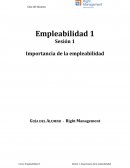 Importancia de la empleabilidad