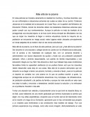 Ensayo película Más allá de la pízarra