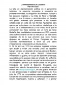 LA INDEPENDENCIA DE LOS EEUU‏