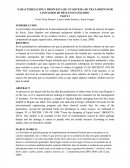CARACTERIZACIÓN Y PROPUESTA DE UN SISTEMA DE TRATAMIENTO DE LIXIVIADOS DE RELLENO SANITARIO