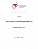 El Usufructo Trabajo que como parte del curso de Derechos Reales presenta el alumno