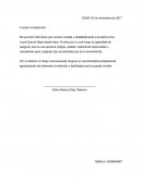 Carta recomendación