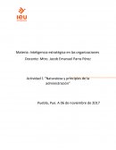 Naturaleza y principios de la administración