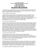 Sujetos obligados a brindar información