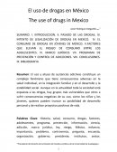 El uso de drogas en México
