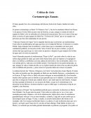 Crítica de Arte Cortometrajes Zanate.