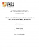 ENSAYO PARA EL CURSO DE LOGICA Y ARGUMENTACION