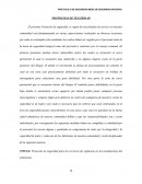 Protocolo de seguridad para los servicios de vigilancia en las instalaciones del urbanismo