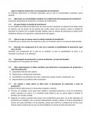 ¿Qué es imperioso determinar en el presupuesto de inventarios?