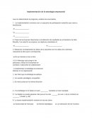 Implementación de la estrategia empresarial