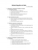 Método Biográfico de Pablo