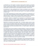 Alimentación de las sociedades altas