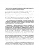 Currículum y educación cosmopolita