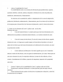 ELEMENTOS DEL COSTOS. Página 1