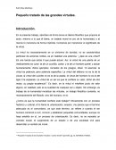 Pequeño tratado de las grandes virtudes.