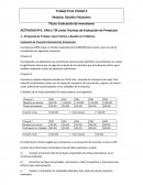 Título: Evaluación de Inversiones