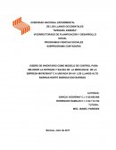 DISEÑO DE INVENTARIO COMO MODELO DE CONTROL PARA MEJORAR LA ENTRADA Y SALIDA DE LA MERCANCIA DE LA EMPRESA MICROSHOT C.A UBICADA EN AV. LOS LLANOS ALTO BARINAS NORTE BARINAS EDO BARINAS