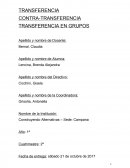 CONTRA-TRANSFERENCIA