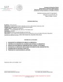 Etica INFORME BIMESTRAL