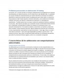 Problemas psicosociales en adolescentes- El Cutting