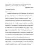 COMO ARTICULAR LOS SABERES CON HUMANIDADES, PRINCIPIOS CRISTIANO-TOMISTA E INVESTIGACION EN DERECHO.