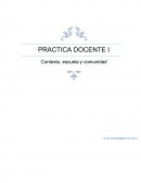 Contexto, escuela y comunidad