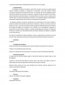 La siguiente planificación está destinada para Primer Ciclo – Tercer grado