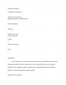 Nombre de la Tarea El gerente Ricardo