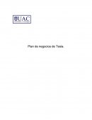 Plan de negocios tesla