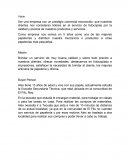 Mision y Vision. Ejemplo de Buyer Person