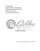 Politica Economica Guatemala