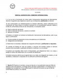 PARCIAL EJERCICIO DEL COMERCIO INTERNACIONAL