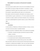 Racionalidad Convencional en la Elección del Consumidor