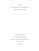 La administración del cambio es una actividad esporádica.
