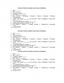 Encuesta Anónima Aplicada para clase de Estadística