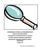 CONVENIO DE LA INSPECCIÓN EN EL TRABAJO (N° 81)