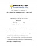 CAPÍTULO 3 PRESUPUESTO DE PRODUCCION PREGUNTAS DE REPASOS Y ANALISIS, AUTOEVALUACIÓN, EJERCICIOS PARA RESOLVER 1 -5