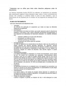 Tratamiento que se utiliza para tratar estos desechos peligrosos antes de descartarlos