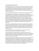 La antropologia y el trabajo social