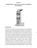 Experimentando la caída libre a través del planteamiento de un problema