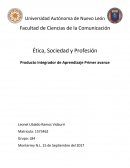 Producto Integrador de Aprendizaje Primer avance