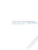 Proyecto de auditoria administrativa