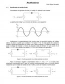 Rectificadores. Rectificador de media Onda