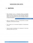 MEDICION CON CINTA